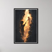 Vervagend Licht Canvas Afdruk (Voorkant)