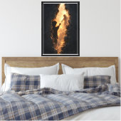 Vervagend Licht Canvas Afdruk (Insitu (Slaapkamer))