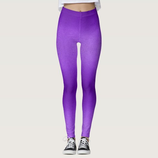 Vervagende Paarse Leggings (Voorkant)
