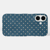 Vervagende sterren op blauw Case-Mate iPhone case (Achterkant (horizontaal))