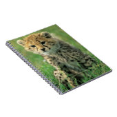 Vervaging cheetaah jong notitieboek (Rechterzijde)