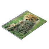 Vervaging cheetaah jong notitieboek (Linkerzijde)