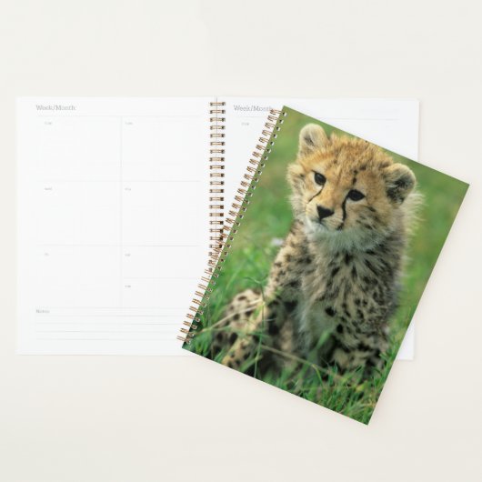 Vervaging Luipaard Welp Planner (Display)