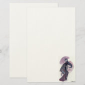Vervain Felt Stationery Briefpapier (Voorkant / Achterkant)