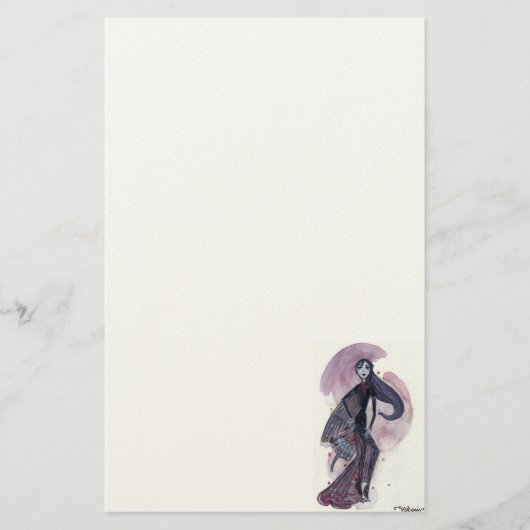 Vervain Felt Stationery Briefpapier (Voorkant)