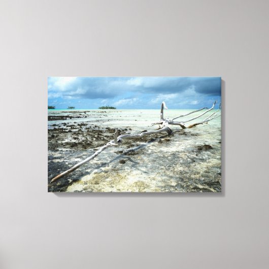Verval in Paradijs canvasprint Canvas Afdruk (Voorkant)