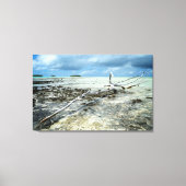 Verval in Paradise canvas print (Voorkant)