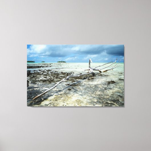 Verval in Paradise canvas print (Voorkant)