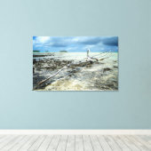 Verval in Paradise canvas print (Insitu (Houten vloer))