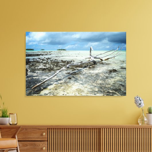 Verval in Paradise canvas print (Insitu (Woonkamer))