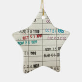 Vervaldatum  bibliotheek keramisch ornament (Rechts)