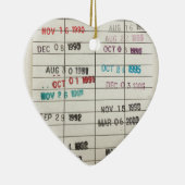 Vervaldatum bibliotheek keramisch ornament (Rechts)