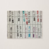 Vervaldatum bibliotheek legpuzzel (Horizontaal)