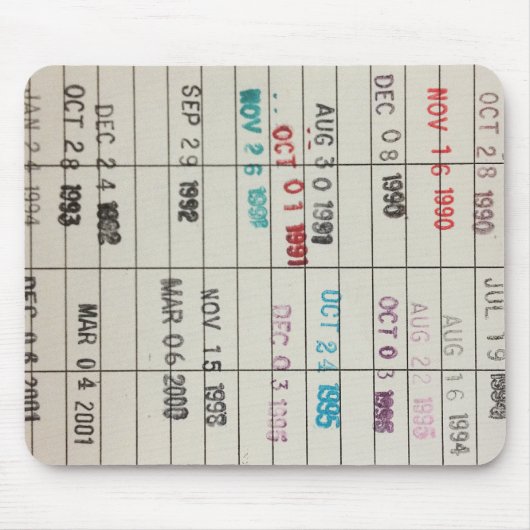 Vervaldatum  bibliotheek muismat (Voorkant)