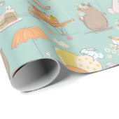 Vervaldatum en paaspatroon verlooppapier cadeaupapier (Rol Hoek)