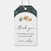 Vervaldatum ruimtevaart | Ruimtevaartpartij Cadeaulabel (Voorkant)