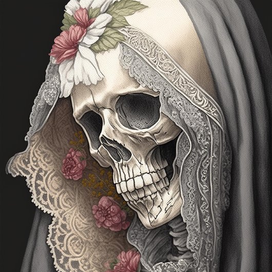 Vervallen schoonheid tissuepapier