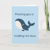 Vervalsing je maakt me blauw kaart (Voorkant)