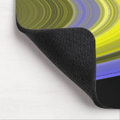 Vervalsing-kleur beeld van de ringen van Saturnus Muismat (Hoek)