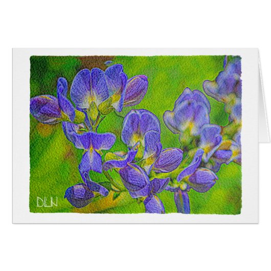 Vervalste Indiening/Floral Art/Waterverf (Voorkant Horizontaal)