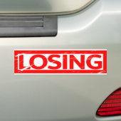 Vervalstempel Bumpersticker (Op auto)