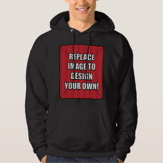 Vervang Afbeelding om uw eigen ontwerp te ontwerpe Hoodie