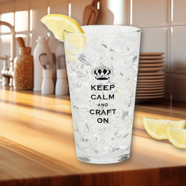 Vervang CRAFT, Naam | Trendy Keep Calm Pintglas Glas