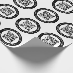 Vervang door je eigen geüploade QR-code of afbeeld Cadeaupapier