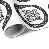 Vervang door je eigen geüploade QR-code of afbeeld Cadeaupapier (Rol Hoek)