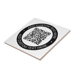 Vervang door je eigen geüploade QR-code of afbeeld Tegeltje
