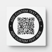 Vervang door uw eigen geüploade QR-code of Afbeeld Fotoplaat (Voorkant)
