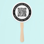 Vervang door uw eigen geüploade QR-code of Afbeeld Handwaaier