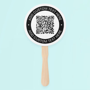 Vervang door uw eigen geüploade QR-code of Afbeeld Handwaaier