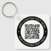 Vervang door uw eigen geüploade QR-code of Afbeeld Sleutelhanger (Voorkant)