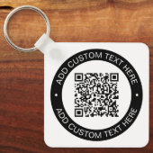 Vervang door uw eigen geüploade QR-code of Afbeeld Sleutelhanger (Voorkant)