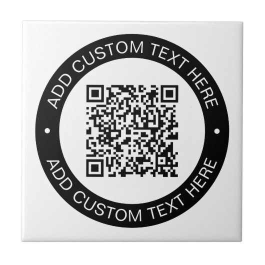 Vervang door uw eigen geüploade QR-code of Afbeeld Tegeltje (Voorkant)