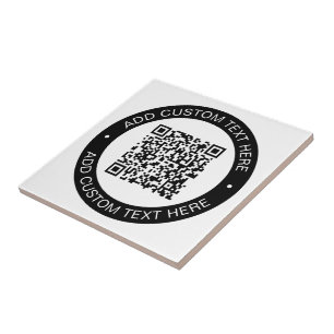 Vervang door uw eigen geüploade QR-code of Afbeeld Tegeltje