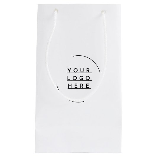 Vervang je logo klein cadeauzakje (Voorkant)