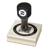 Vervang met je eigen geüploade QR-code of afbeeldi Rubberstempel (Stempel)