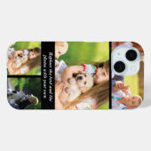 Vervang tekst en foto's door je eigen Case-Mate iPhone case (Achterkant (horizontaal))