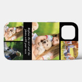 Vervang tekst en foto's door uw eigen Case-Mate iPhone case (Achterkant (horizontaal))