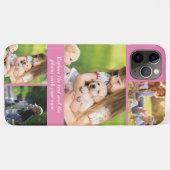 Vervang tekst en foto's door uw eigen Case-Mate iPhone case (Achterkant (horizontaal))