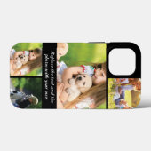 Vervang tekst en foto's door uw eigen Case-Mate iPhone case (Achterkant (horizontaal))