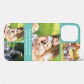 Vervang tekst en foto's door uw eigen Case-Mate iPhone case (Achterkant (horizontaal))