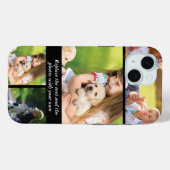 Vervang tekst en foto's door uw eigen Case-Mate iPhone case (Achterkant (horizontaal))