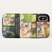 Vervang tekst en foto's door uw eigen Case-Mate iPhone case (Achterkant (horizontaal))