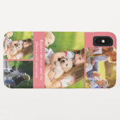 Vervang tekst en foto's door uw eigen Case-Mate iPhone case (Achterkant (horizontaal))