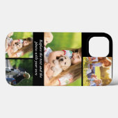 Vervang tekst en foto's door uw eigen Case-Mate iPhone case (Achterkant (horizontaal))