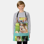 Vervang tekst en foto's door uw eigen schort (Gedragen)