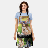 Vervang tekst en foto's door uw eigen schort (Gedragen)